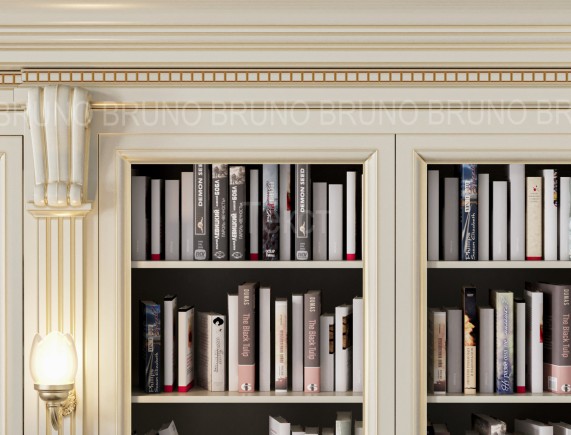 Библиотечный шкаф Каприо