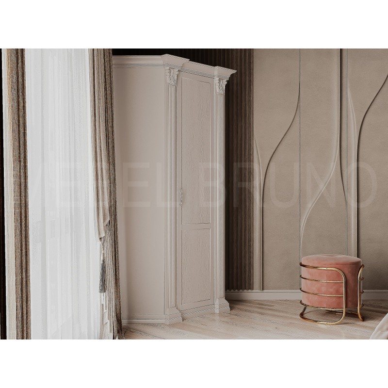 Витрина угловая Варуа в стиле прованс 