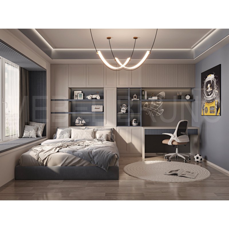 Стенка в детскую комнату Астром