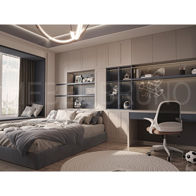 Стенка в детскую комнату Астром