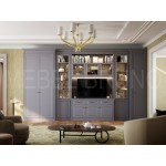 Стенка Мерс с тв-зоной