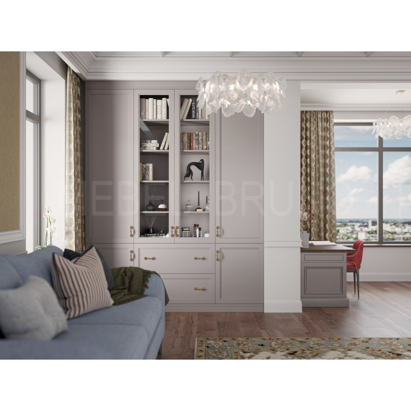 Книжный шкаф Квадро