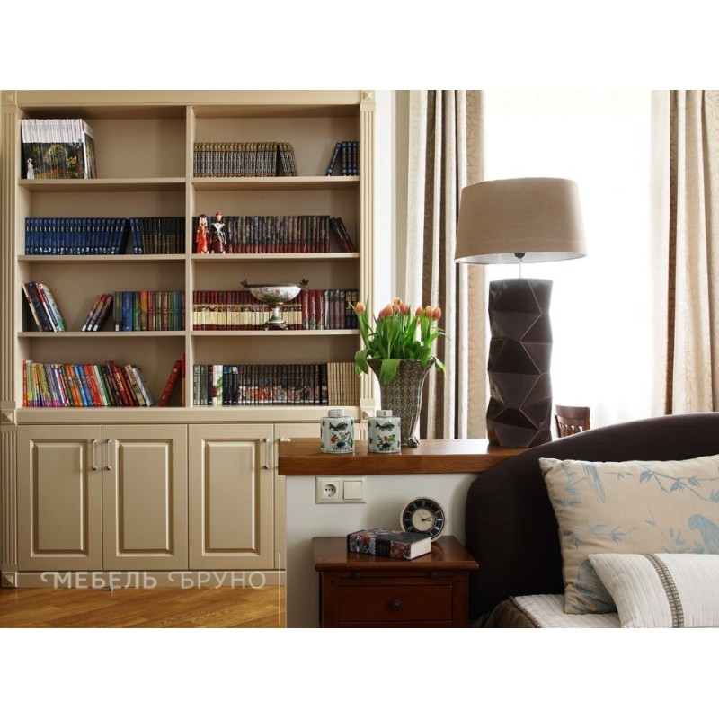 Стеллаж Исандо в классическом стиле