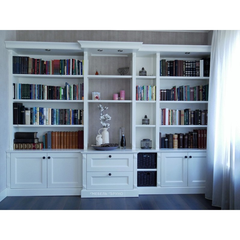 Стеллаж Бристоль в стиле прованс 