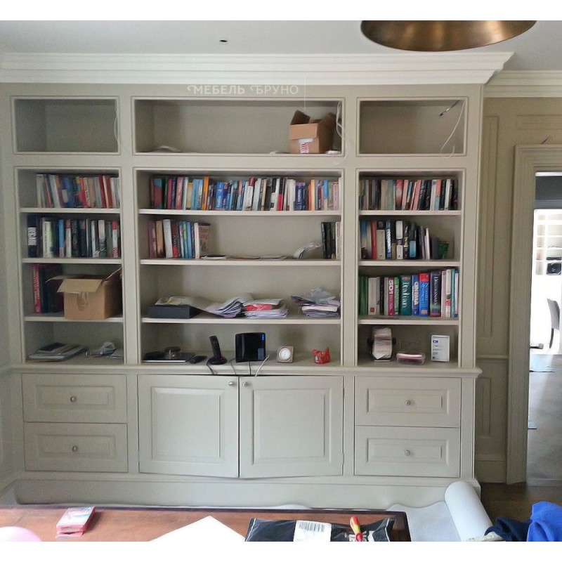 Стеллаж Хадсон в классическом стиле 