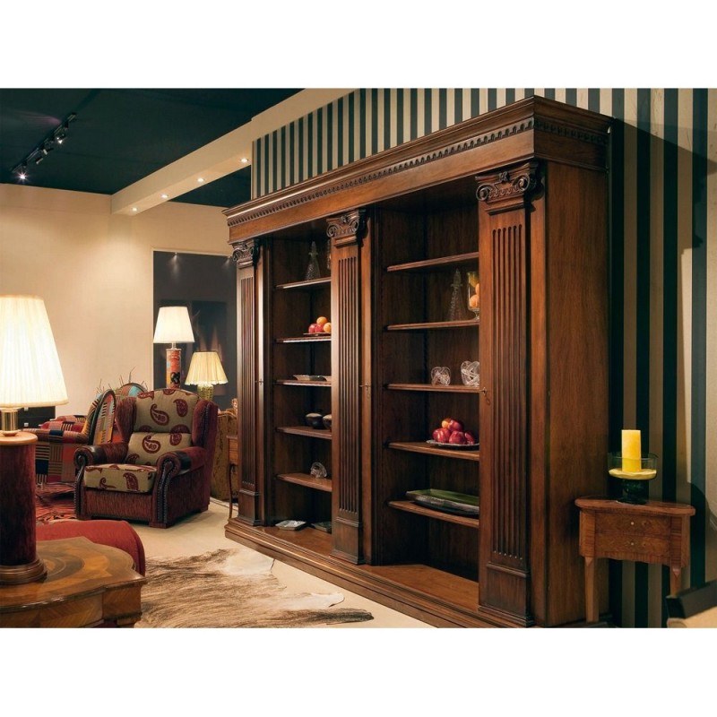 Стеллаж для книг Ларк в стиле классика 