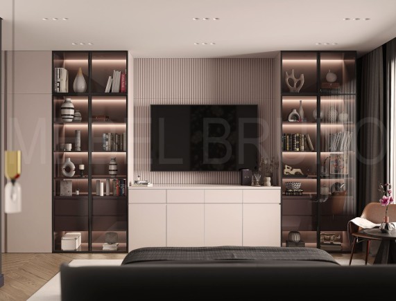 Стенка под ТВ Милград