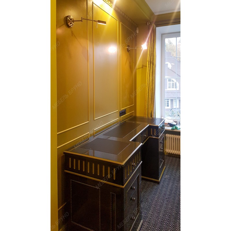 Фотографии проекта мебели для домашнего кабинета