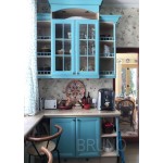 Частный проект мебели на заказ  “Яркий кантри"