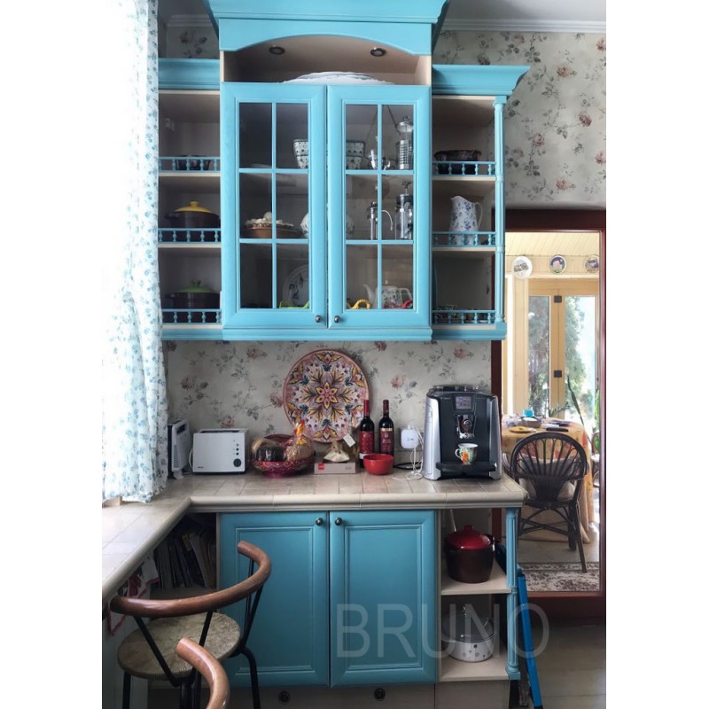 Частный проект мебели на заказ  “Яркий кантри"