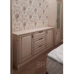 Частный проект мебели на заказ  “Классическая спальня"